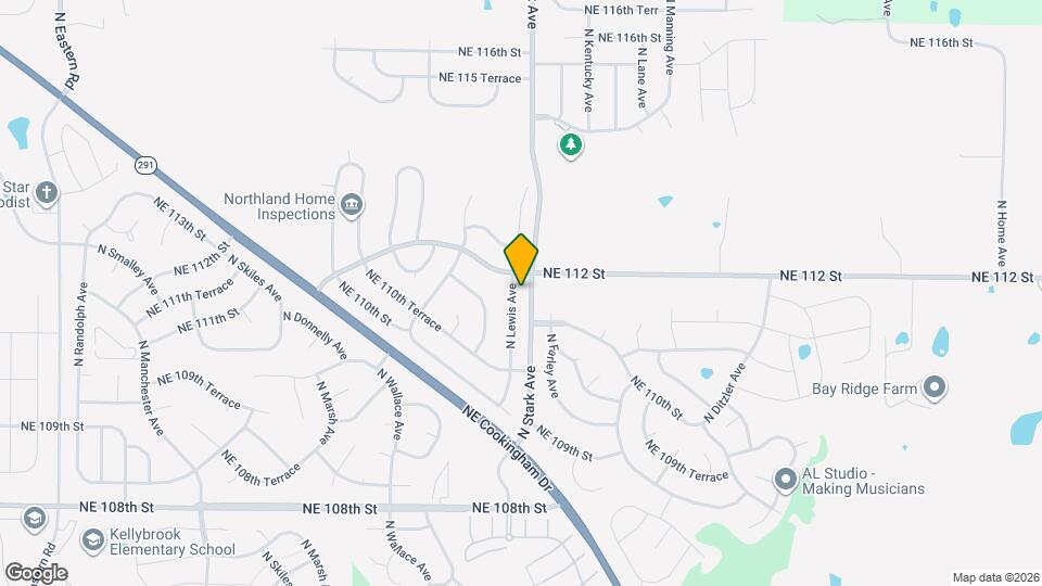 11123 N Lewis Ave Mapa y Detalles de la Ubicación