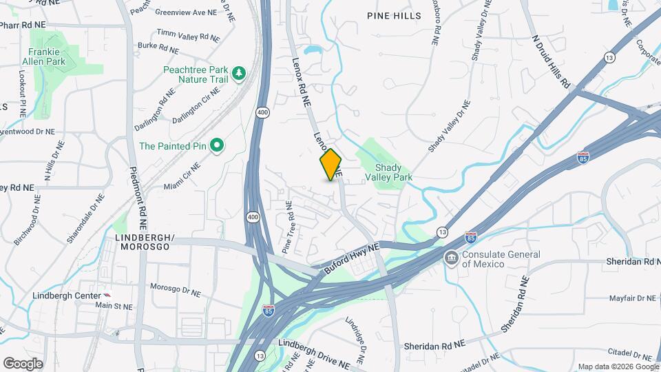 3312 Pine Heights Dr NE Map and Location Details