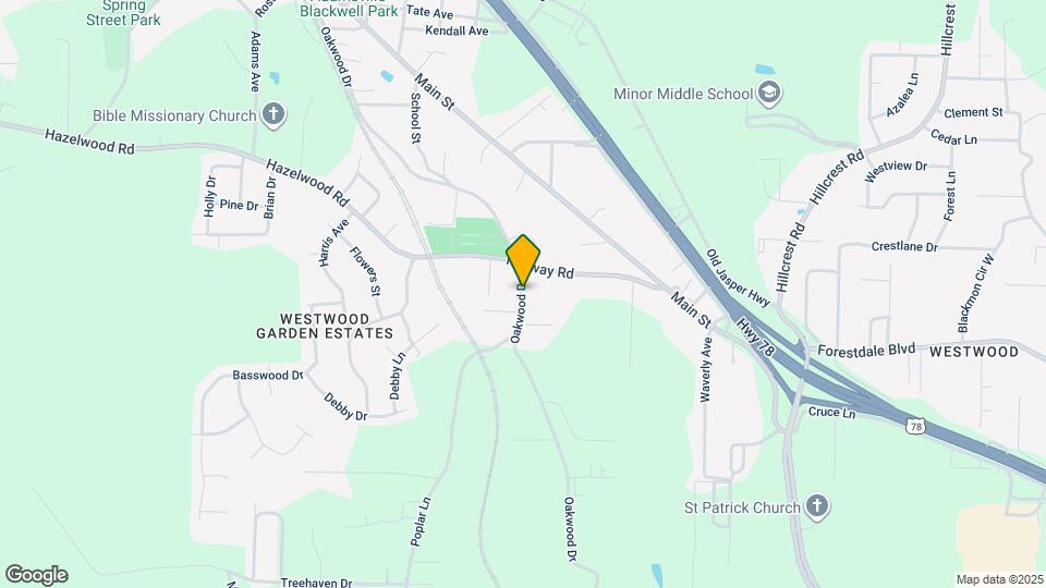 3816 Oakwood Dr Map and Location Details