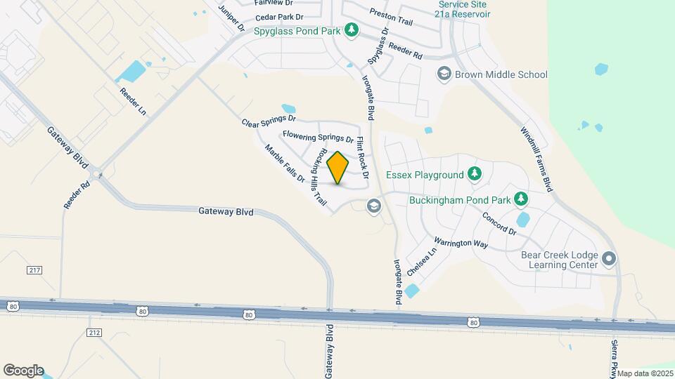 3023 Marble Falls Dr Map and Location Details