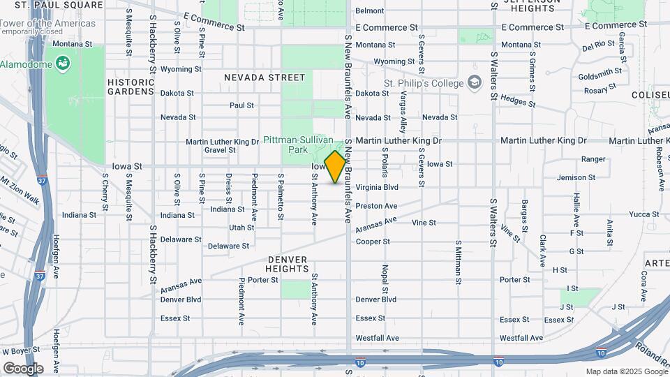 1228 Virginia Blvd Mapa y Detalles de la Ubicación