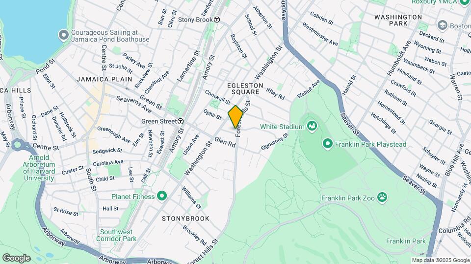75 Forest Hills St, Unit 1 Map and Location Details