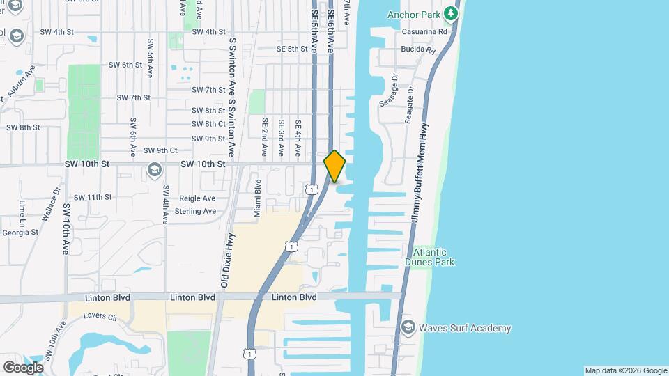 Delray Harbor Club Map and Location Details