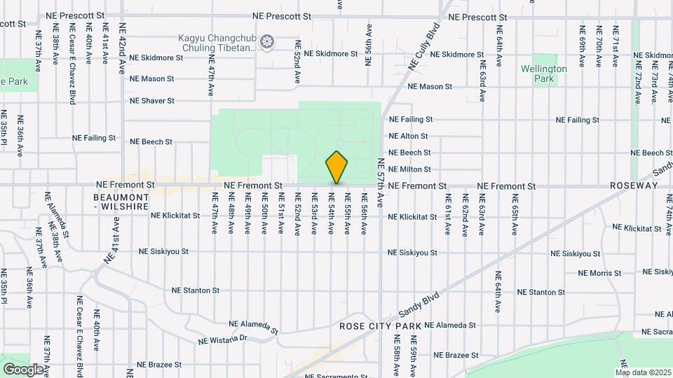 3438 NE 54th Ave Map and Location Details