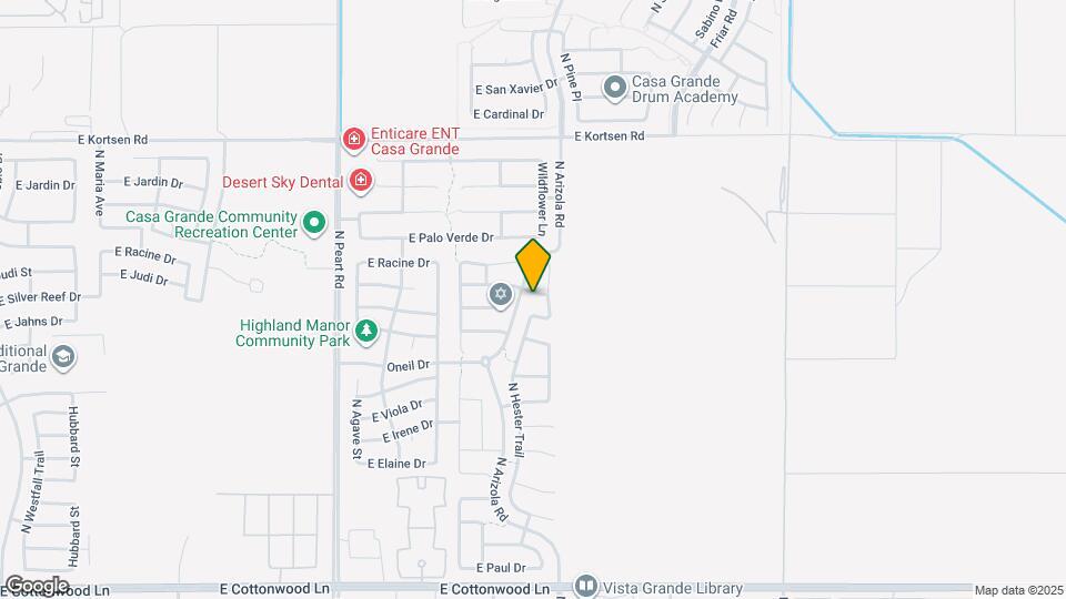 1675 E Judi St Map and Location Details