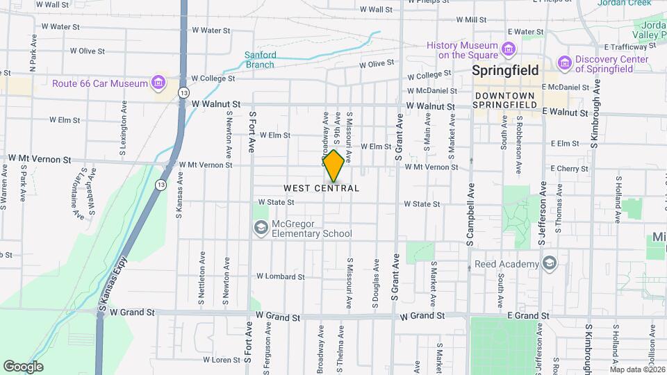 930 W Harrison St Map and Location Details