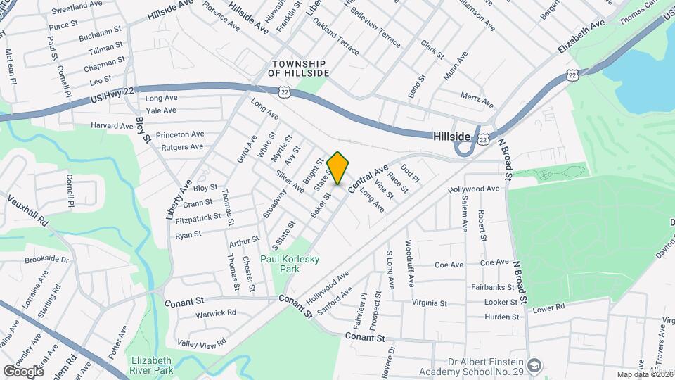 1297 Avy St Map and Location Details