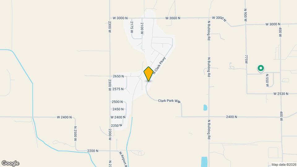 2606 N Clark Pkwy Map and Location Details