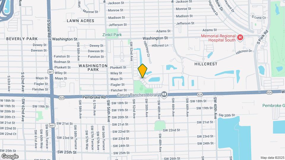 5110 Eucalyptus Dr Map and Location Details