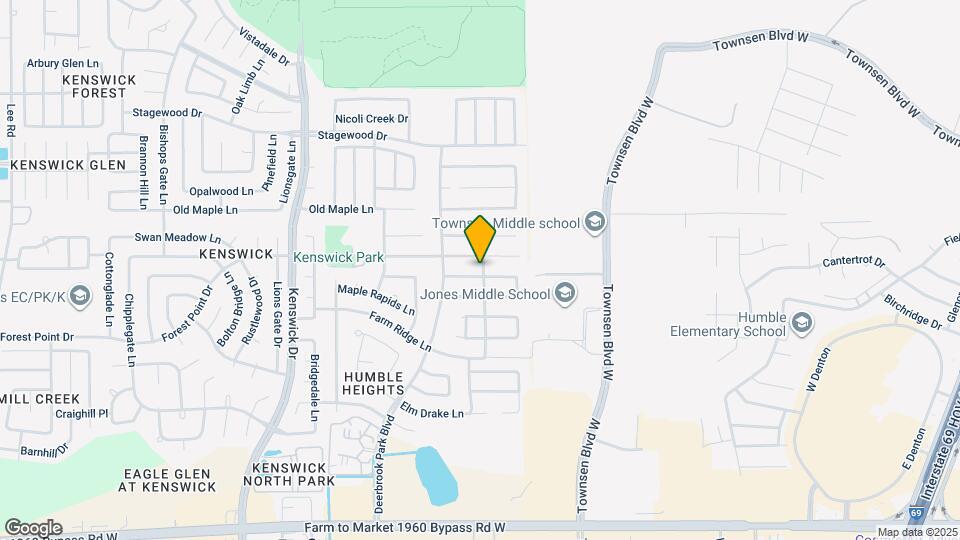 9011 Aspen Trace Ln Map and Location Details