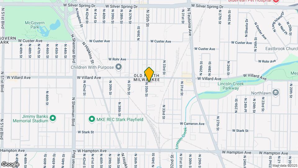 5168 N 35th St Map and Location Details