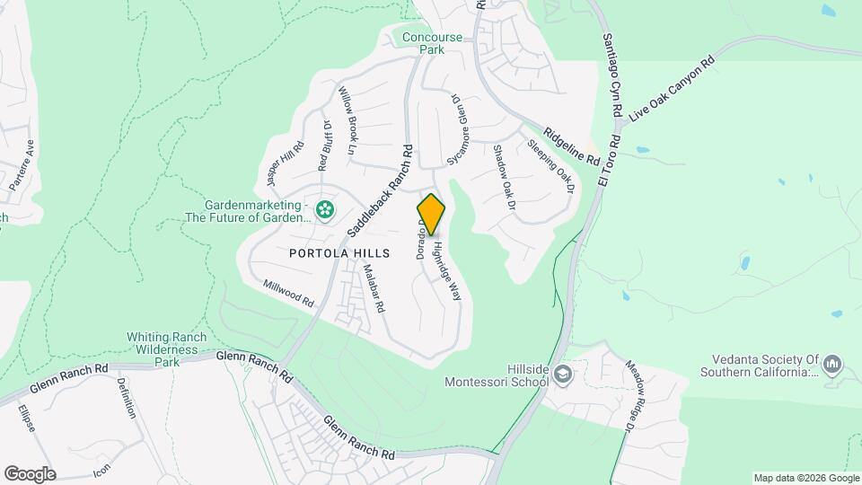 19505 Highridge Way Map and Location Details