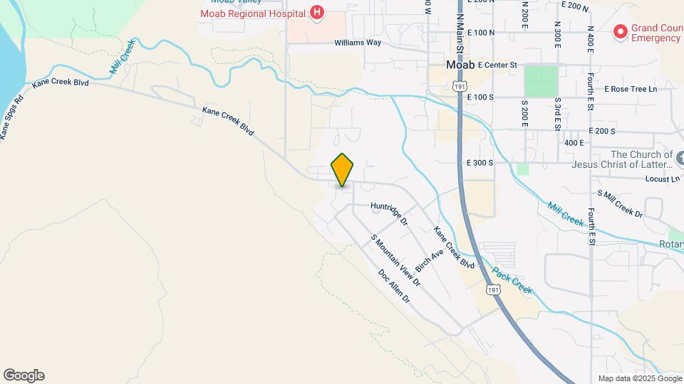 443 Kane Creek Blvd Map and Location Details