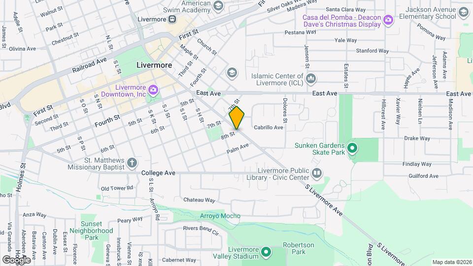 2653 8th St Map and Location Details