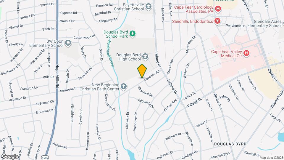 4202 Coventry Rd Map and Location Details