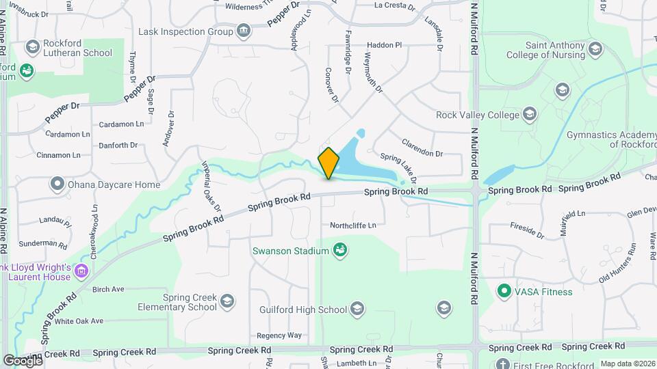 5548 Spring Brook Rd Map and Location Details