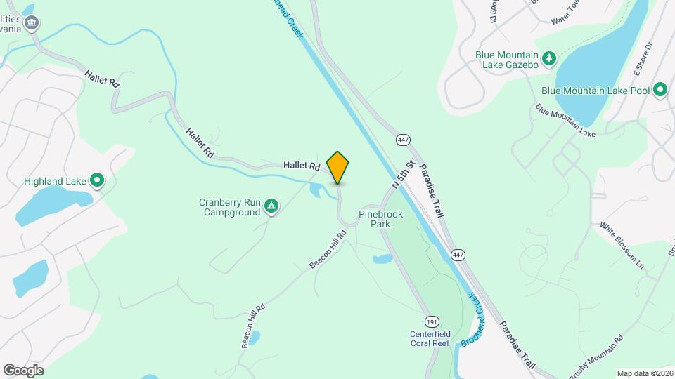 838 Hallet Rd Map and Location Details