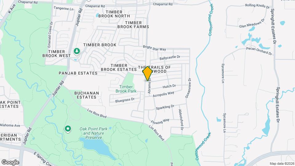 6529 Abrams Dr Map and Location Details