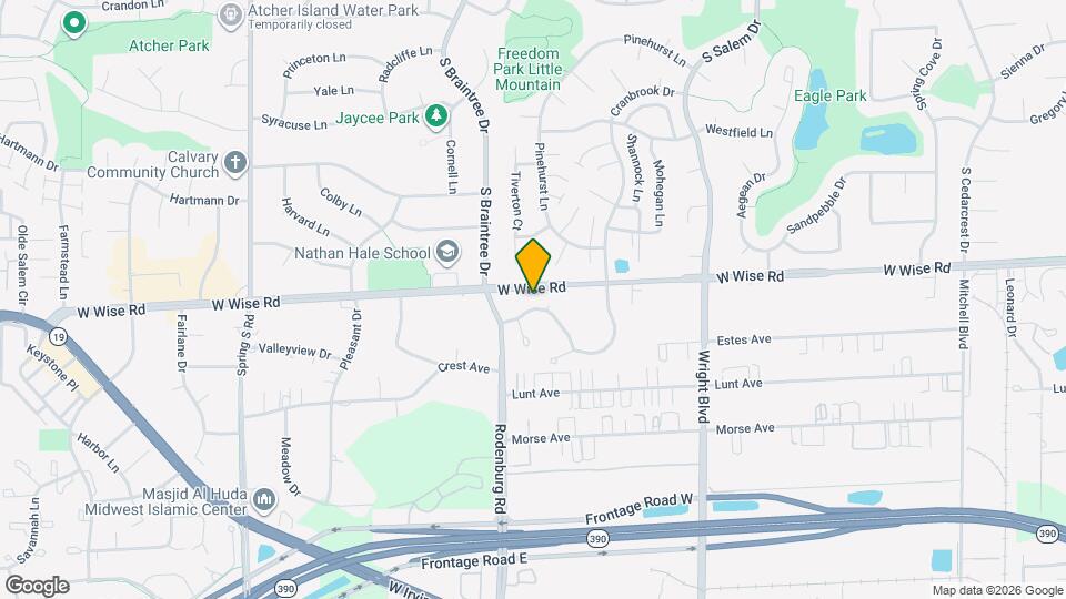 1172 Regency Dr Map and Location Details