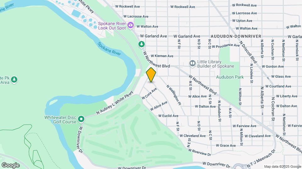 3419 N Park Blvd Map and Location Details