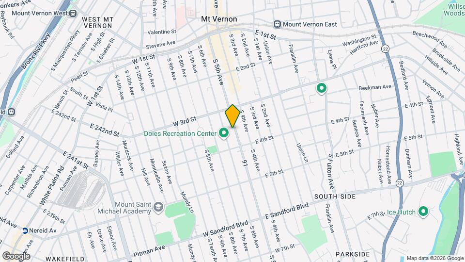 240 S 5th Ave Map and Location Details