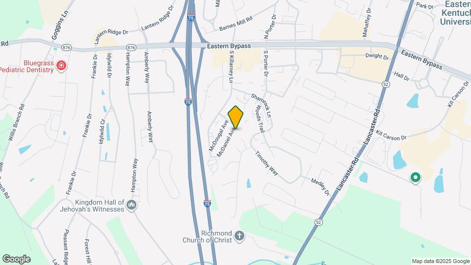 215 McDaniel Ave Mapa y Detalles de la Ubicación