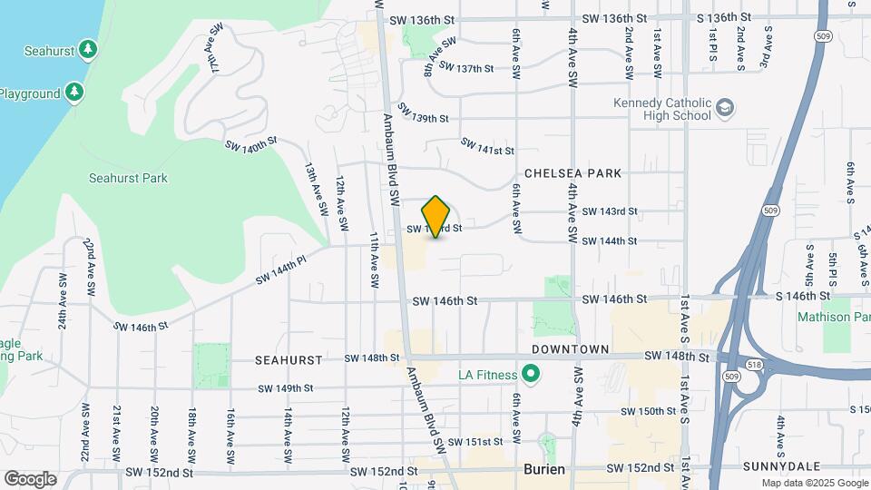 14403 8th Ave SW Map and Location Details