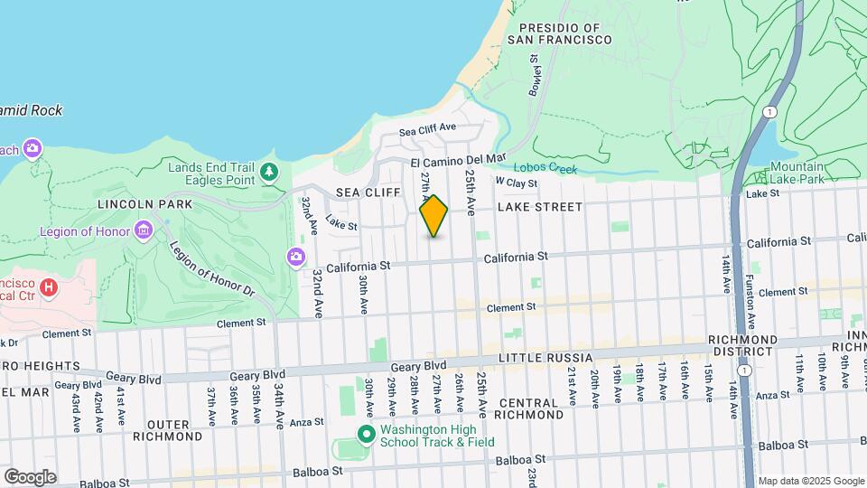 262 27th Ave Mapa y Detalles de la Ubicación