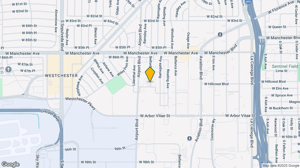 8813 Belford Ave Map and Location Details
