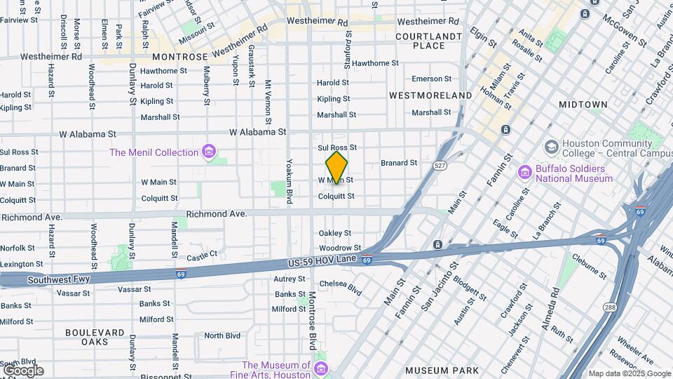 4109 Roseland St, Unit B Mapa y Detalles de la Ubicación