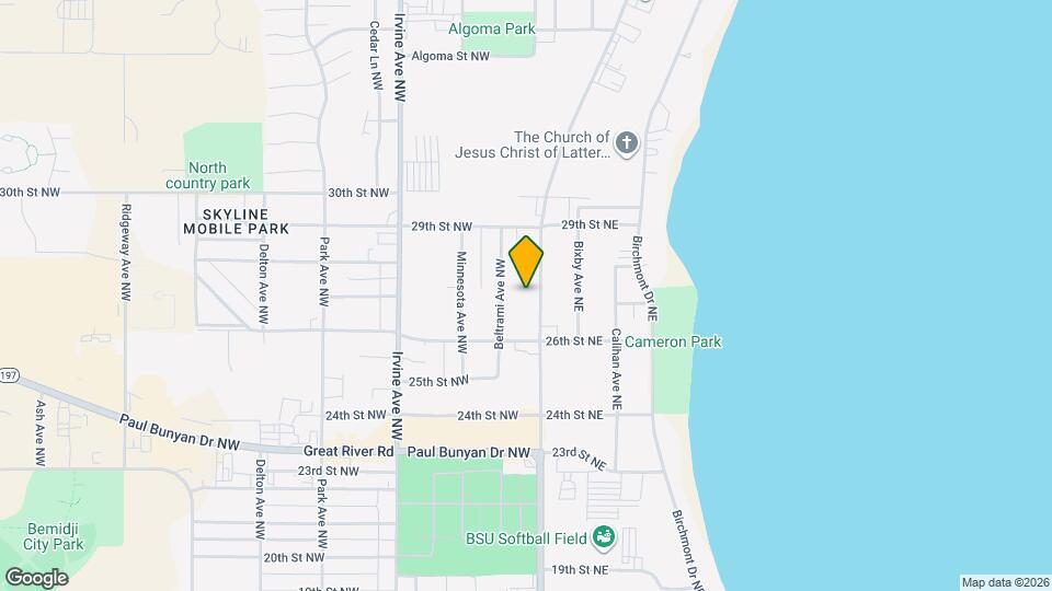 2705 Bemidji Ave N Mapa y Detalles de la Ubicación