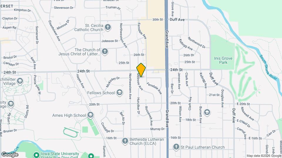 2226 Melrose Ave Map and Location Details