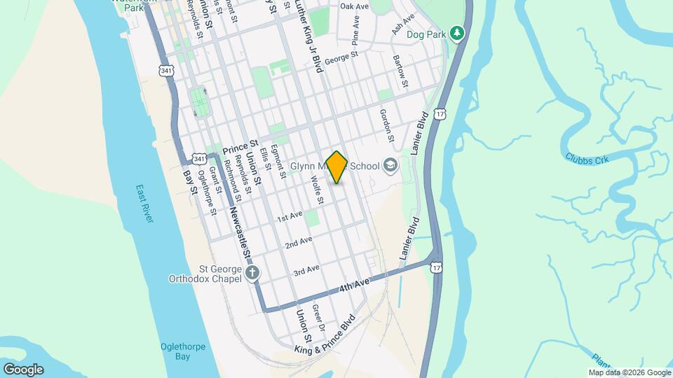 612 Albany St Map and Location Details