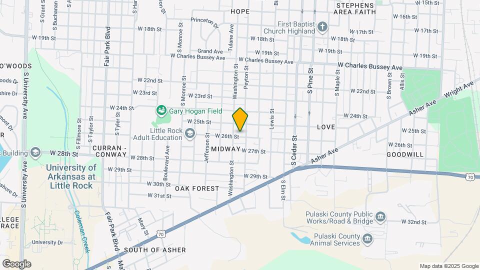 4412 W 26th St Map and Location Details