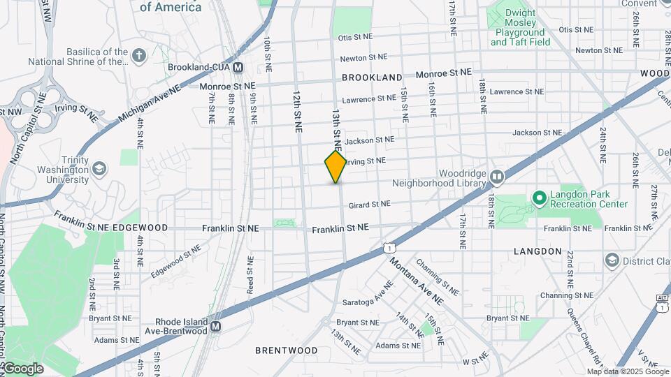 1265 Hamlin St NE Mapa y Detalles de la Ubicación