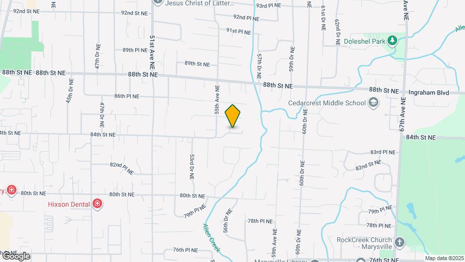 8405 55th Ave NE Map and Location Details