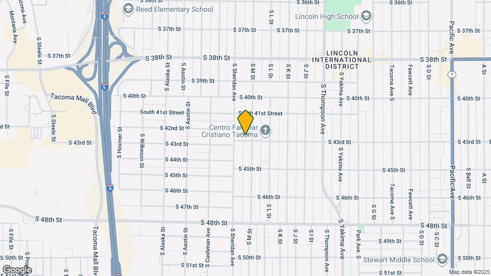 1309 S 43rd St Map and Location Details