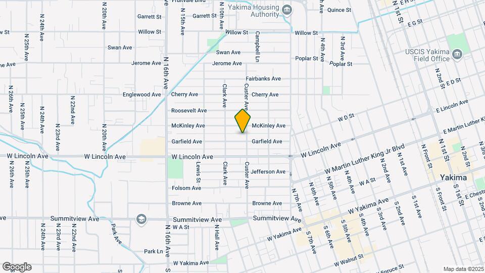 1303 Garfield Ave Map and Location Details