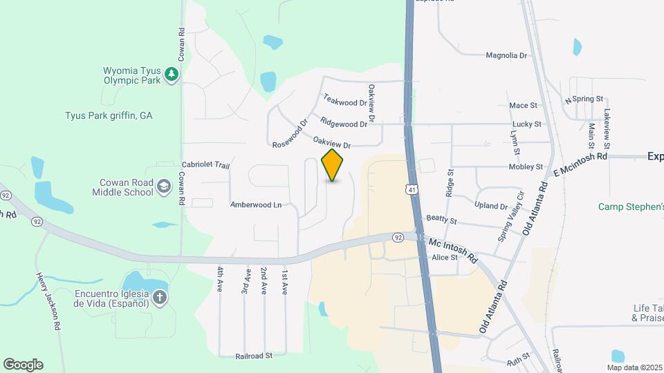 1652 Hallmark Hills Dr Map and Location Details