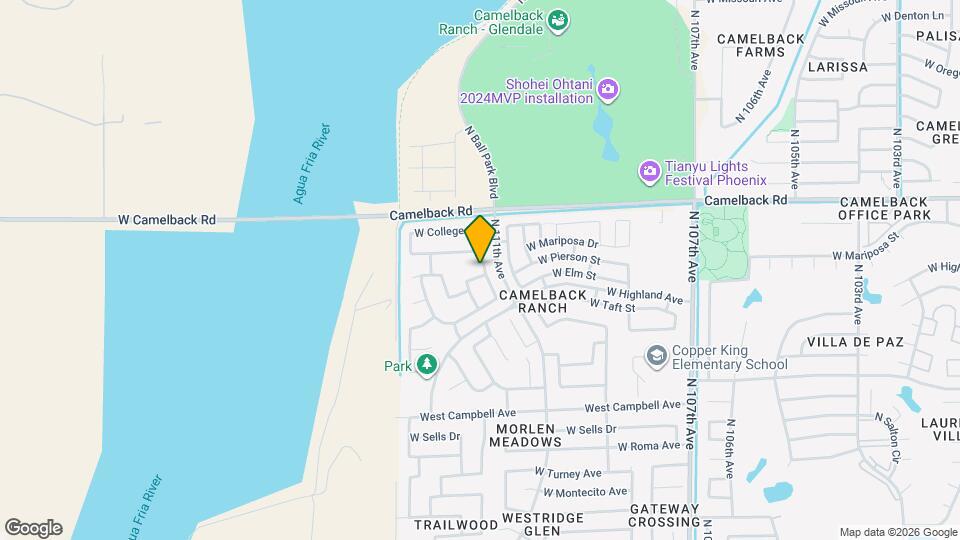 11114 W Pierson St Map and Location Details