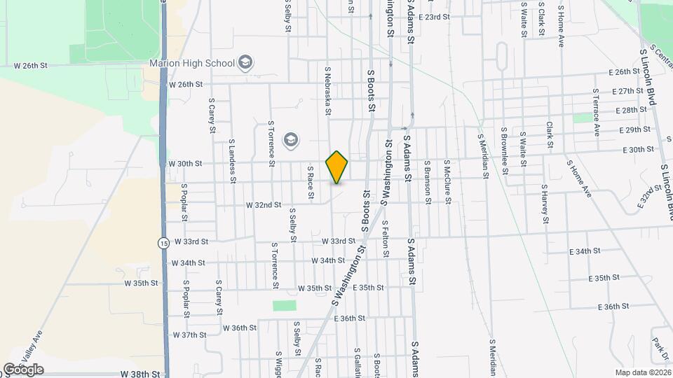 3117 S Nebraska St Mapa y Detalles de la Ubicación