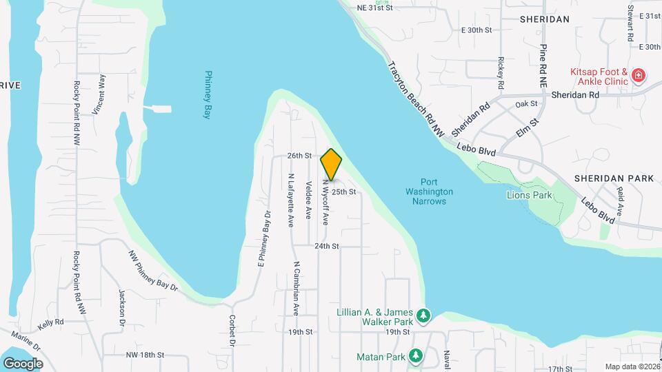 2556 Waterside Ln Map and Location Details