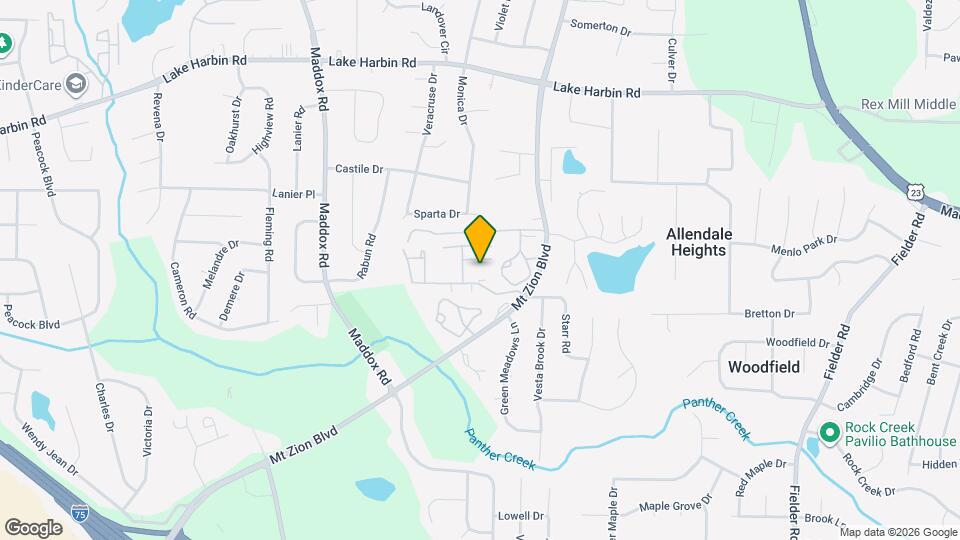 2613 Stratford Ln Mapa y Detalles de la Ubicación