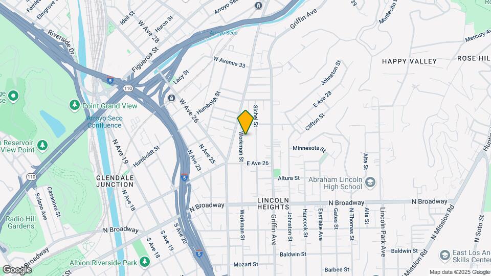 2662 Workman St Map and Location Details