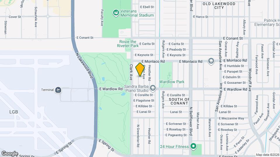 3442 N Greenbrier Rd Map and Location Details
