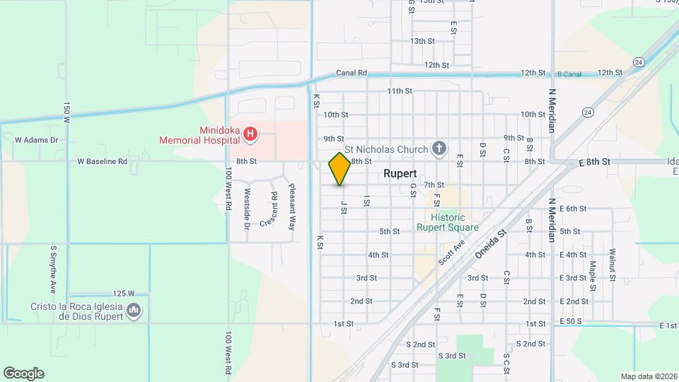 1001 7th St Map and Location Details