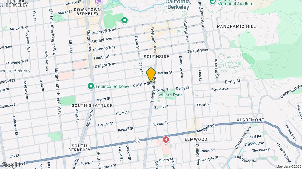 2628 Telegraph Ave Map and Location Details