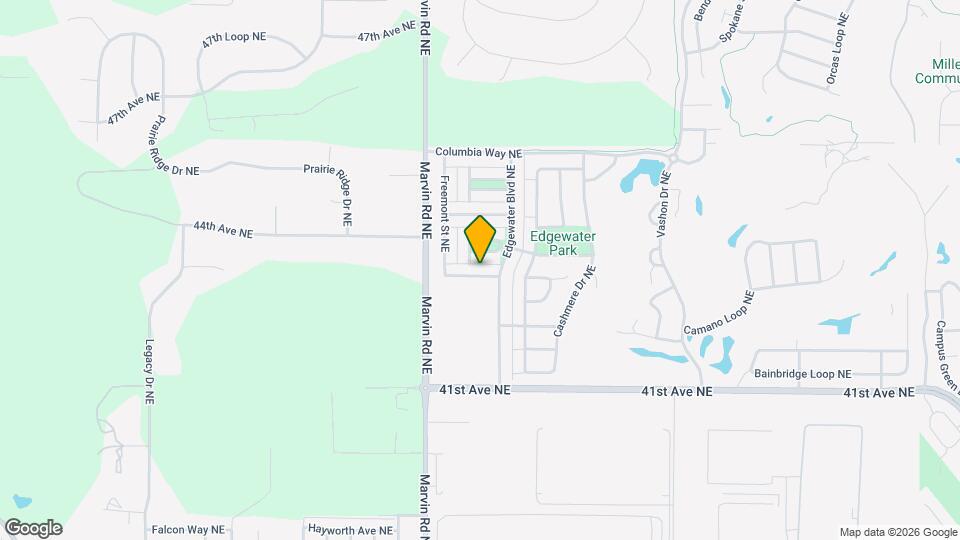 7608 Traditions Ave NE Map and Location Details