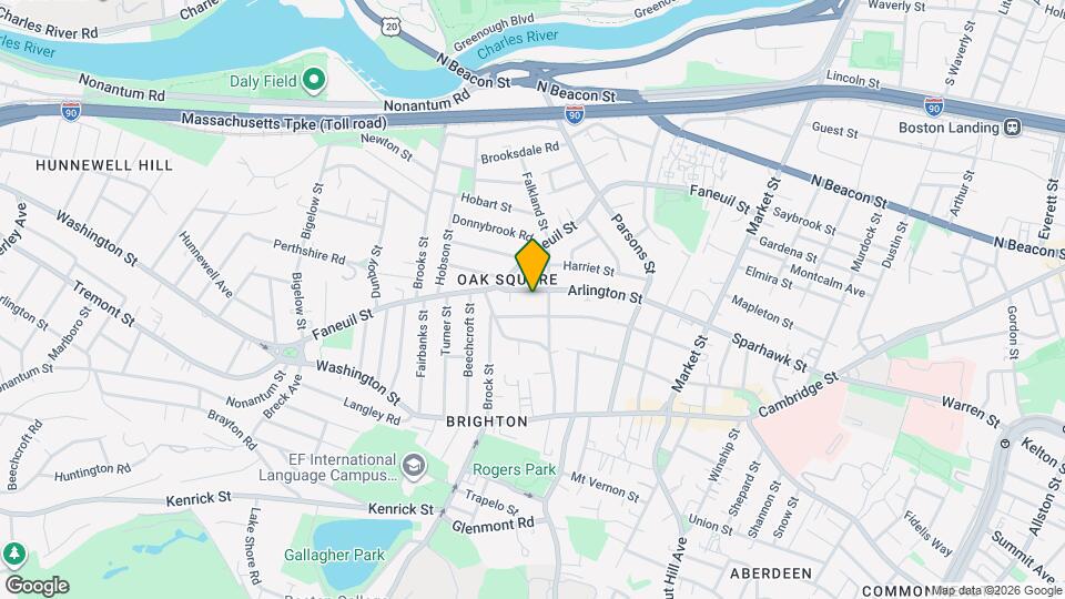 138 Arlington St, Unit 1 Map and Location Details