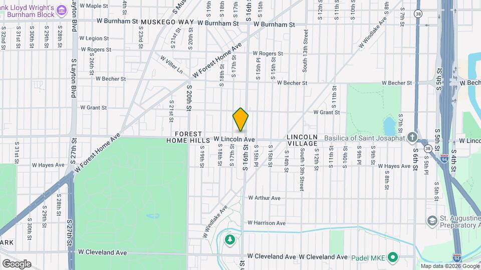 1608 W Lincoln Ave, Unit 4 Map and Location Details